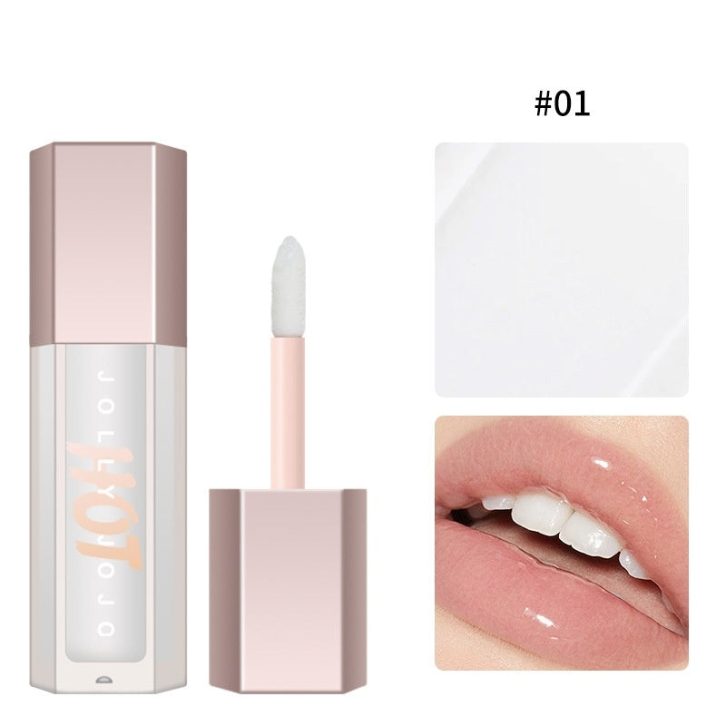 Transparent Lip Gloss Highlight Brightening Full Lips Lip Lacquer