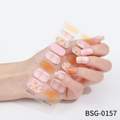 Gel Nail Stickers Japanese And Korean