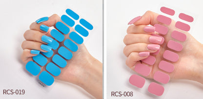 Autocollants pour ongles imperméables simples