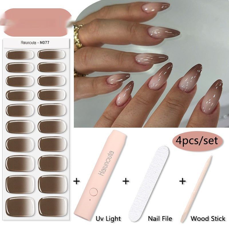 Nail Stickers Semi-curing With Light Machine