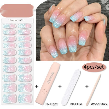 Nail Stickers Semi-curing With Light Machine