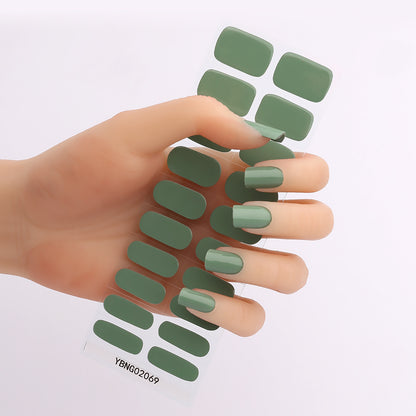 Nail Stickers Semi-cured Heating Lamp Nail Sticker