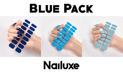 Pure Color 16 Nail Stickers