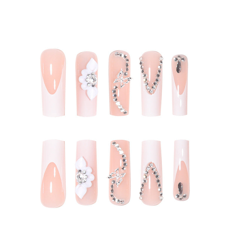 Fashion Flower Long Wear Nail Stickers