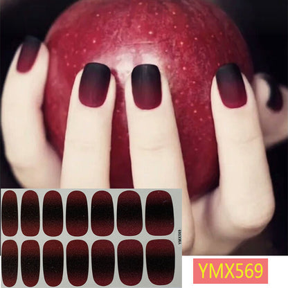 Net Red Nail Stickers Sports Style Trend