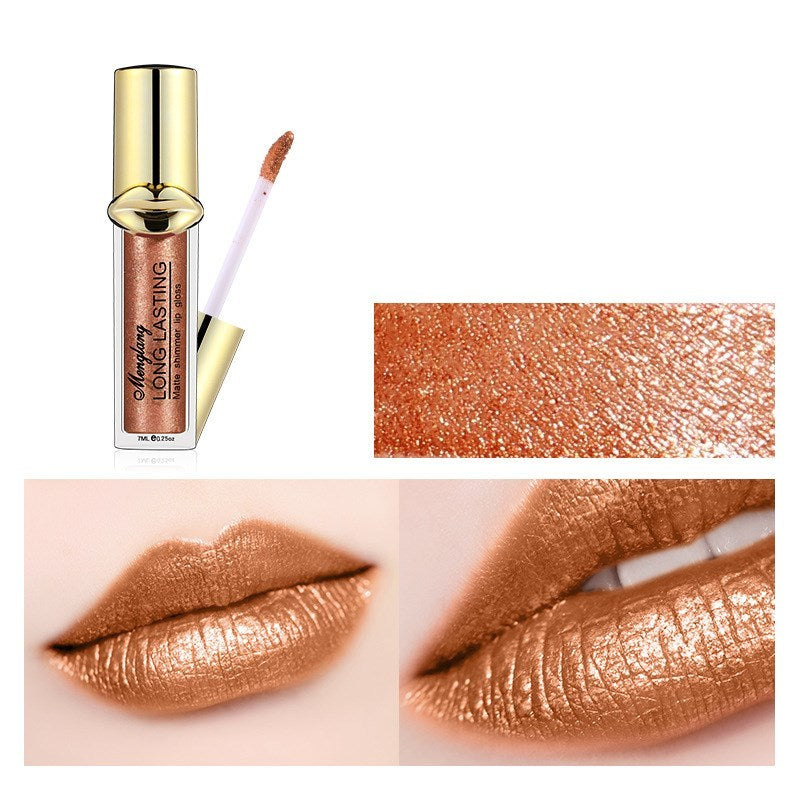 Metallic Pearlescent Matte Lip Gloss