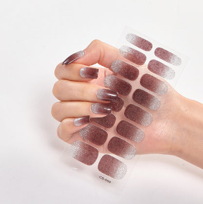 Autocollants pour ongles Pure Color 16