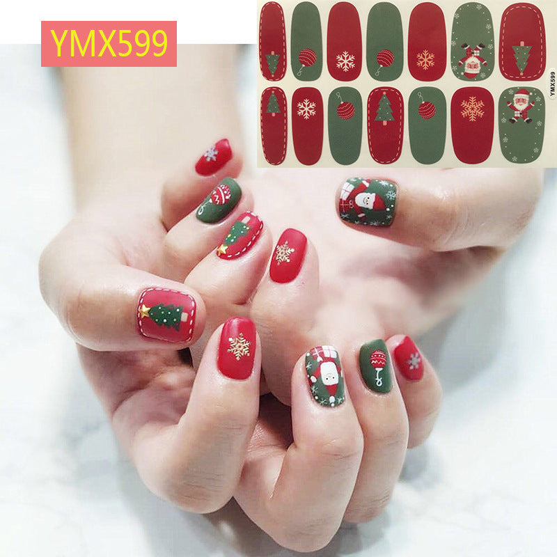 Autocollants pour ongles de Noël 