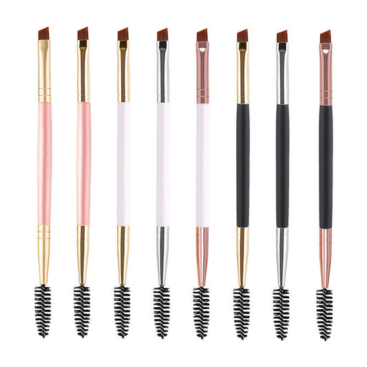 Angled eyebrow powder brush makeup brush tool