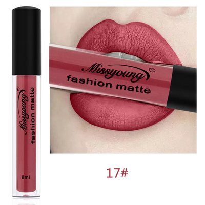 Non-stick matte lip gloss