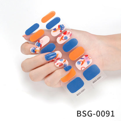 Gel Nail Stickers Japanese And Korean