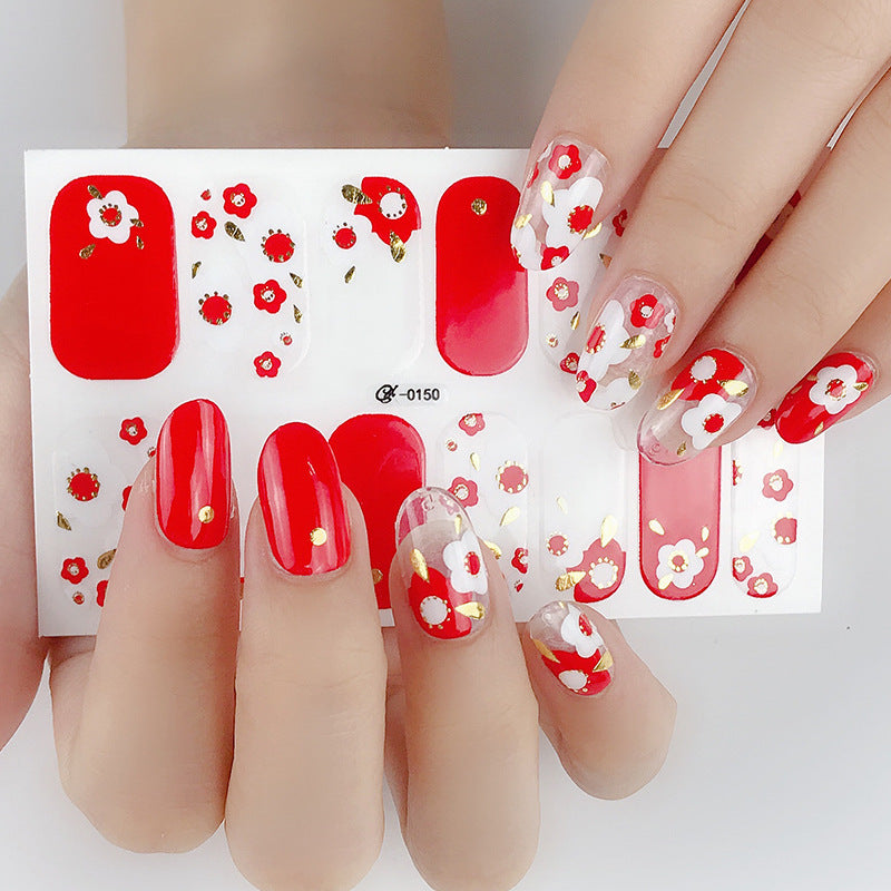 Imitation Nail Art Stickers 3D Hot Nail Stickers