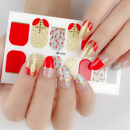 Imitation Nail Art Stickers 3D Hot Nail Stickers