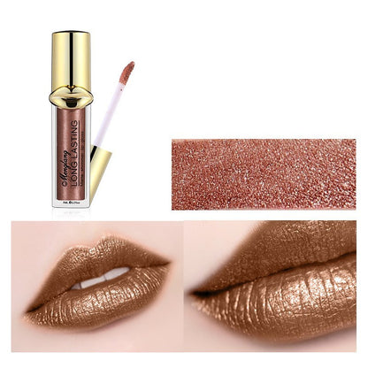 Metallic Pearlescent Matte Lip Gloss