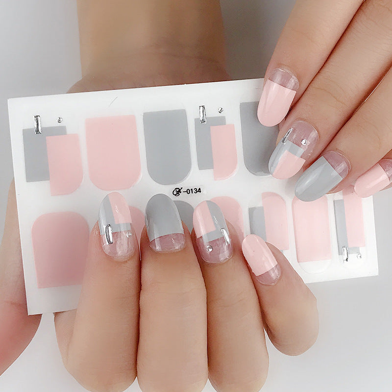 Imitation Nail Art Stickers 3D Hot Nail Stickers