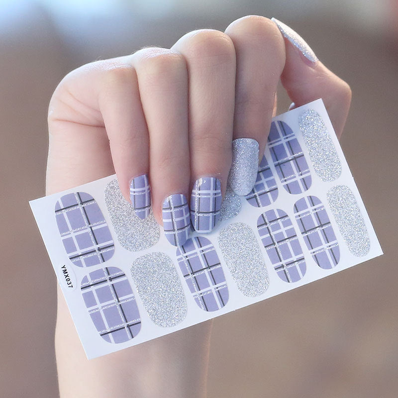 Waterproof nail stickers