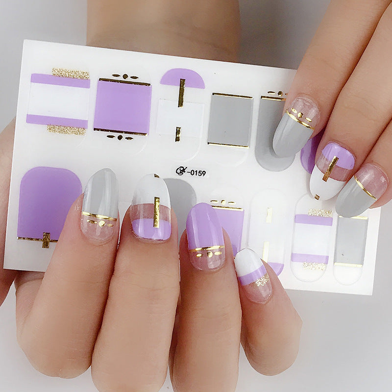 Imitation Nail Art Stickers 3D Hot Nail Stickers