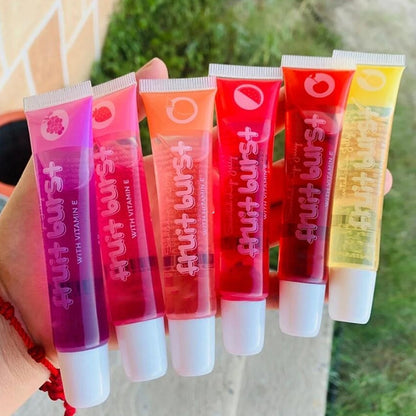 Huile pour les lèvres Fruit Burst Gloss parfumé pour les lèvres repulpantes