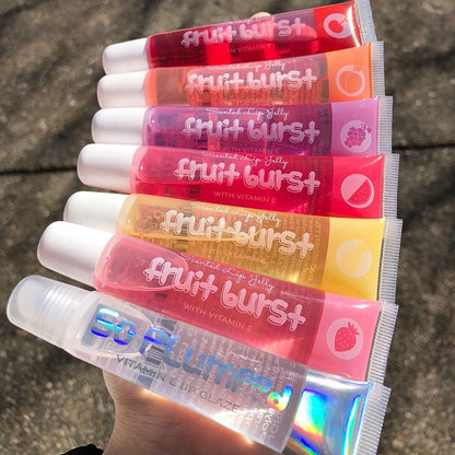 Huile pour les lèvres Fruit Burst Gloss parfumé pour les lèvres repulpantes