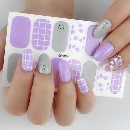 Imitation Nail Art Stickers 3D Hot Nail Stickers