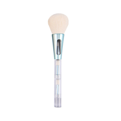 Pinceau de maquillage portable 4 en 1 Pinceau de maquillage de beauté Pinceau à blush Pinceau à ombre à paupières Outil de maquillage