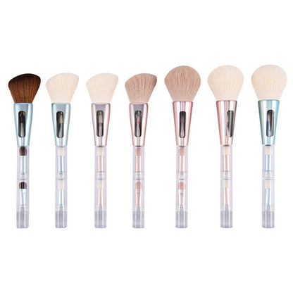 Four-In-One Portable Makeup Brush Beauty Makeup Brush Blush Brush Eye Shadow Brush Makeup Tool