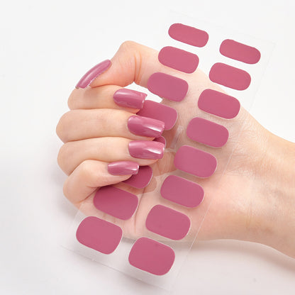 Autocollants pour ongles Pure Color 16