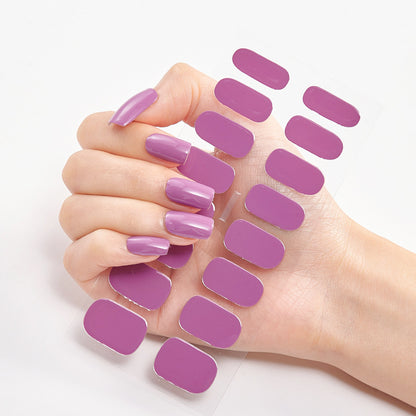 Autocollants pour ongles Pure Color 16