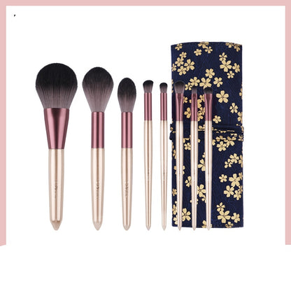 Makeup brush set complete