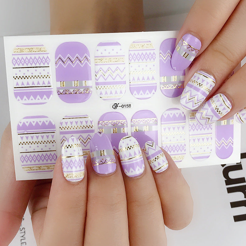 Imitation Nail Art Stickers 3D Hot Nail Stickers