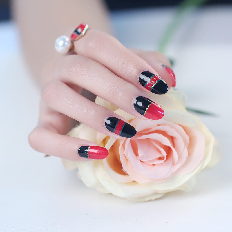 Simple nail art stickers