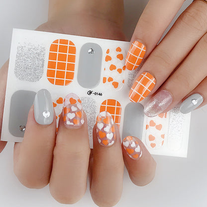 Imitation Nail Art Stickers 3D Hot Nail Stickers