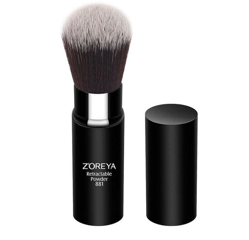 Artificial fiber makeup brush