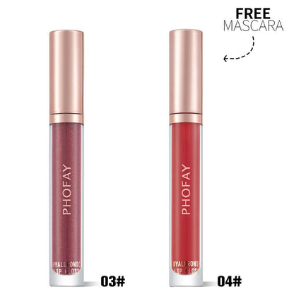 PHOFAY Hyaluronic Lip Gloss Set