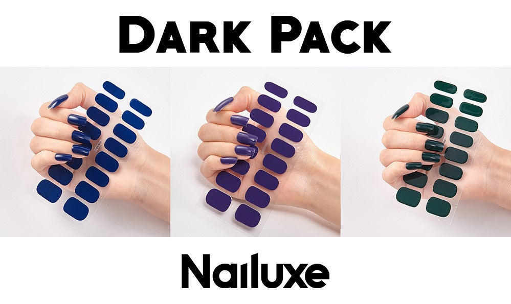 Pure Color 16 Nail Stickers