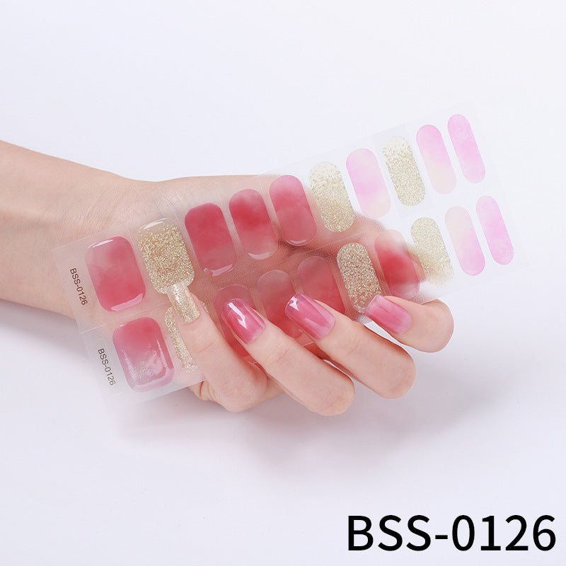 Autocollants pour ongles en gel Photothérapie Autocollant pour ongles européen et américain