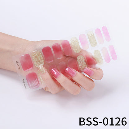 Autocollants pour ongles en gel Photothérapie Autocollant pour ongles européen et américain