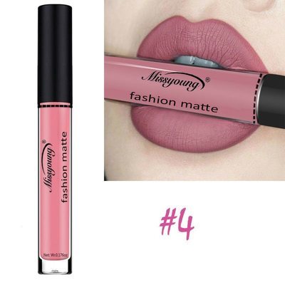 Non-stick matte lip gloss