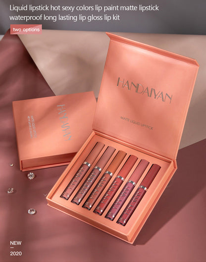 HANDAIYAN 6 lip gloss set