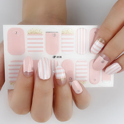 Imitation Nail Art Stickers 3D Hot Nail Stickers