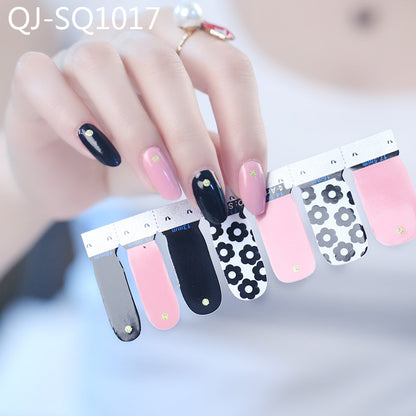 Simple nail art stickers