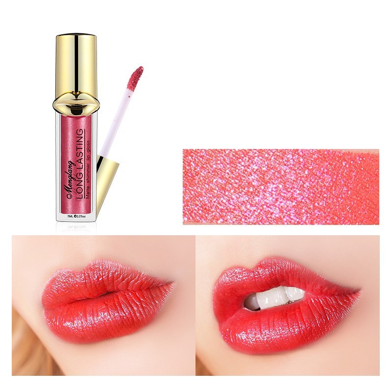 Metallic Pearlescent Matte Lip Gloss