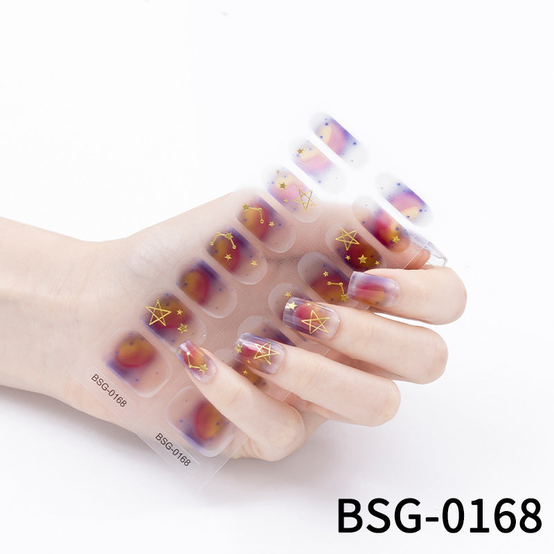 Gel Nail Stickers Japanese And Korean