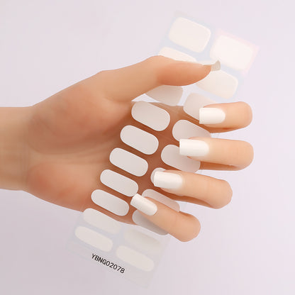 Nail Stickers Semi-cured Heating Lamp Nail Sticker