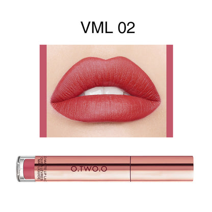 Non-fading matte lip gloss