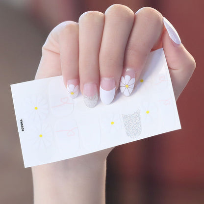 Waterproof nail stickers