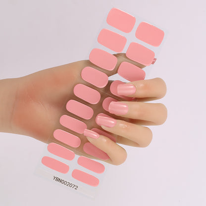 Nail Stickers Semi-cured Heating Lamp Nail Sticker