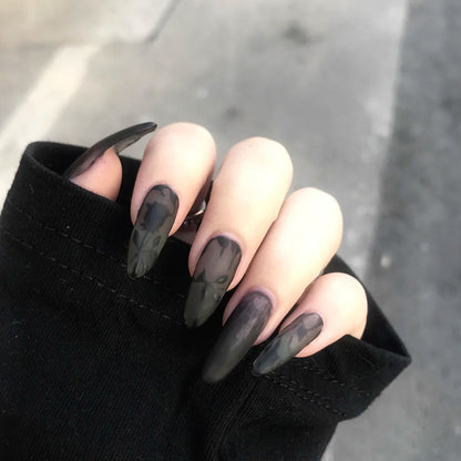 Autocollants pour ongles de la série Long Dark