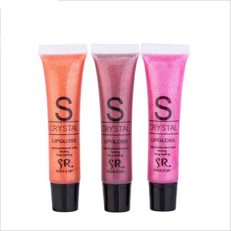 SR Hose Water-sensing Lip Gloss With Pearlescent Gold Moisturizing Temptation Lip Gloss