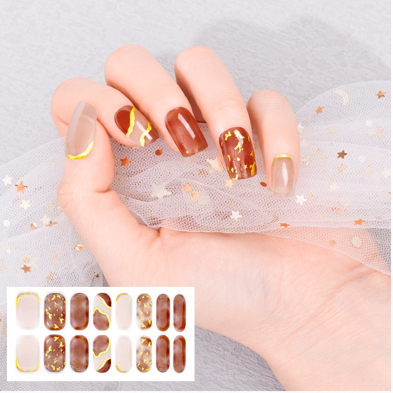 Gel Nail Stickers Japanese And Korean